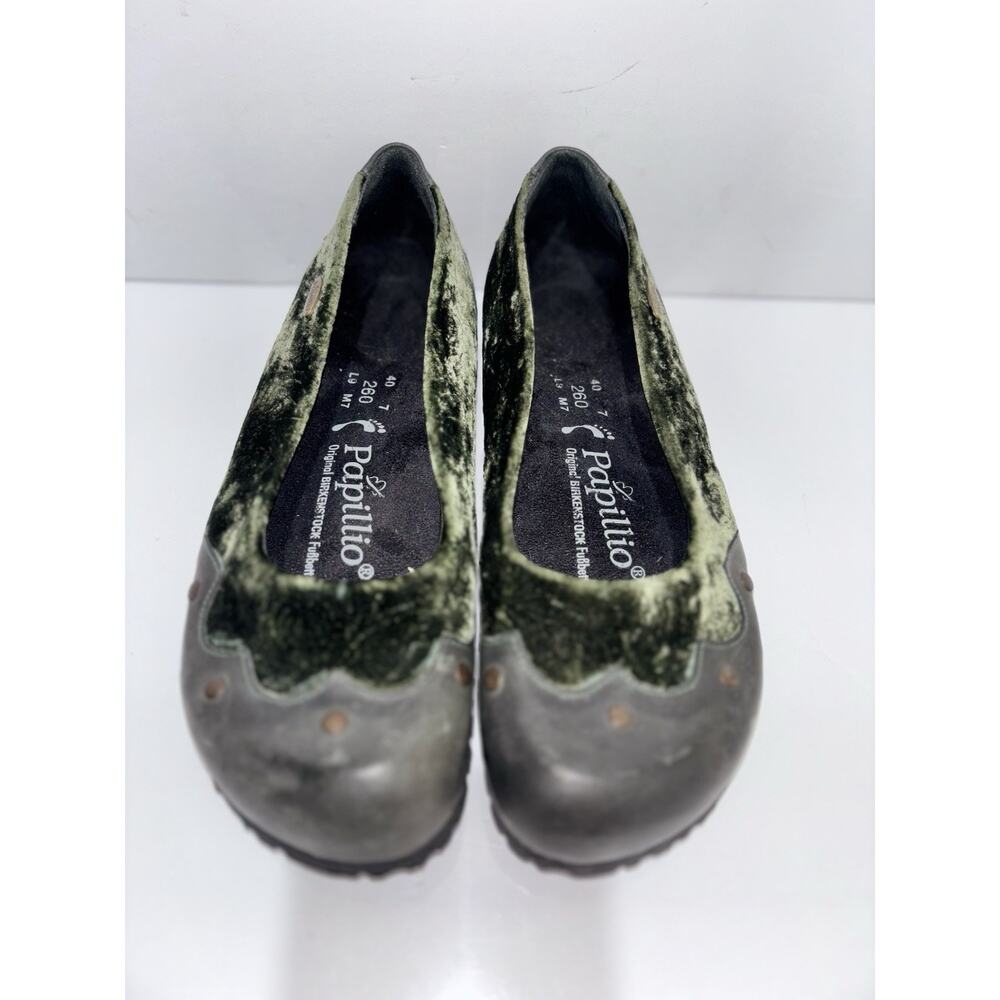 Women's Green and Gray Shoes